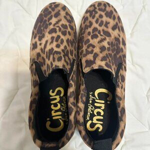 Never Worn Circus by Sam Edleman Cheetah Print Slip-On Sneakers